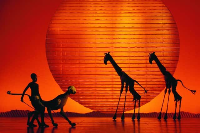Disney's The Lion King at the Lyceum Theatre, London. Photo by Catherine Ashmore
