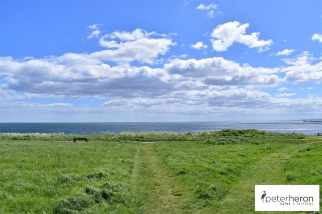 Clifftop walks to the beach are accessible from the rear of the property.