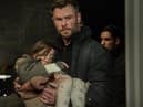 Chris Hemsworth as Tyler Rake, a man with almost zero no-claims bonus, in Extraction 2 (photo: Netflix/Jasin Boland PA)
