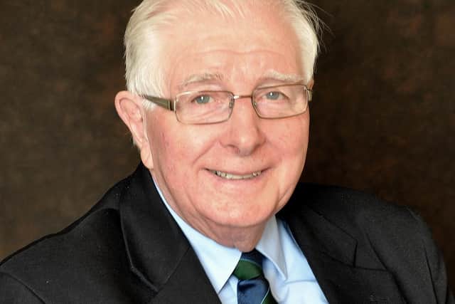 Retiring councillor Alan Kerr
