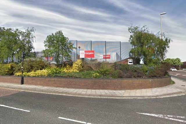 Concerns were raised over social distancing at Home Bargains in South Shields on Monday.