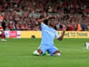 Amad is left frustrated after a late Sunderland chance