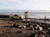 A body has been found on Hendon beach which is believed to be that of a woman who was reported to have been swept out to sea.

Photograph: News and Pictures North