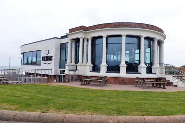 Colmans Seafood Temple in South Shields is at the heart of the illustration.