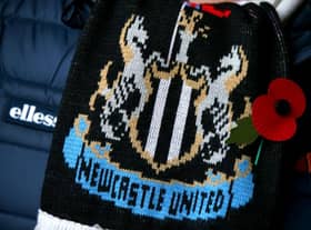 A Newcastle United scarf  (Photo by Alex Livesey/Getty Images)