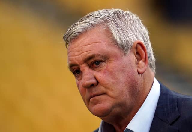 Steve Bruce at Molineux.