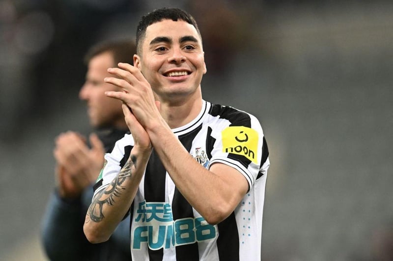 Almiron’s goal scoring output has slowed recently, but that doesn’t mean he isn’t still a major part of Howe’s side. His work for Joelinton’s goal on Tuesday is the perfect example of what the Paraguayan brings to the side.