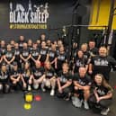 Black Sheep Fitness Academy members raise £15,000 in memory of Allan Stone.