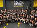 Black Sheep Fitness Academy members raise £15,000 in memory of Allan Stone.