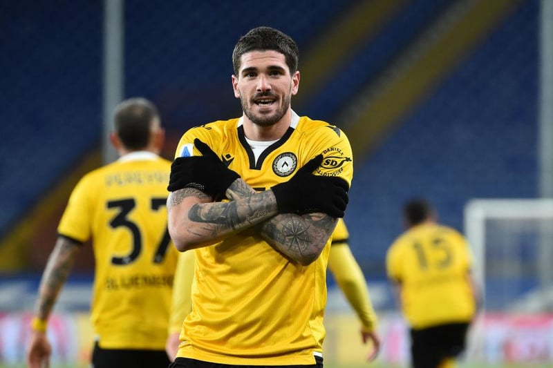 Liverpool have edged ahead of Inter Milan in the race to sign Rodrigo De Paul. Leeds United are also keen. (Tutto Udinese)
(Photo by Paolo Rattini/Getty Images)