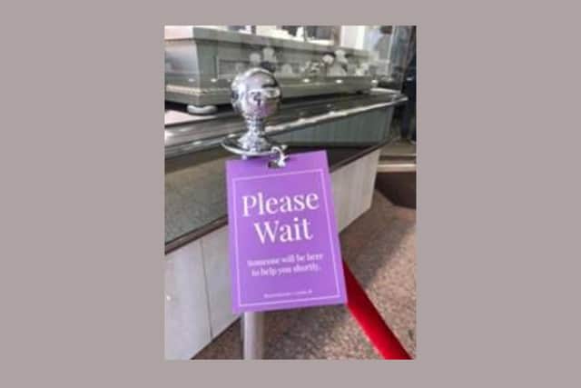 Customers will be allowed to try on jewellery thanks to a strict hygiene process, the company says.