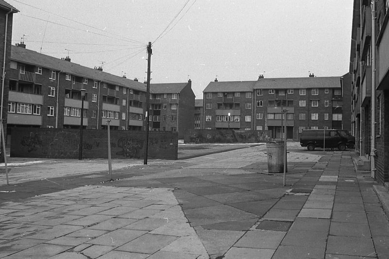 Plans to transform Barclay Court into flats and  bungalows with front and back gardens were announced in 1986.