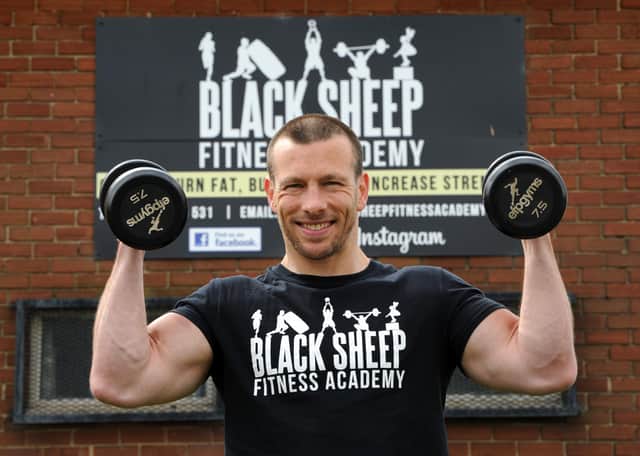 Lee Tiffin, owner of Black Sheep Fitness Academy