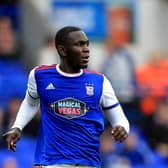 Ipswich Town defender Toto Nsiala. (Photo by Stephen Pond/Getty Images)