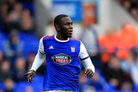 Ipswich Town defender Toto Nsiala. (Photo by Stephen Pond/Getty Images)
