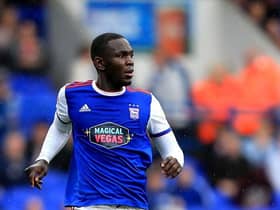 Ipswich Town defender Toto Nsiala. (Photo by Stephen Pond/Getty Images)
