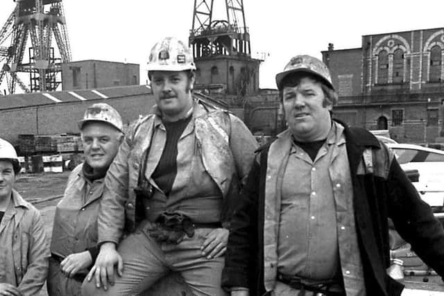 This picture was taken at the last shift at Boldon Colliery, on June 24, 1982. The Miners' Strike began a little over 20 months later.