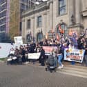 Save Our Stanley’s campaigners protested long and hard to try and keep the service running.
