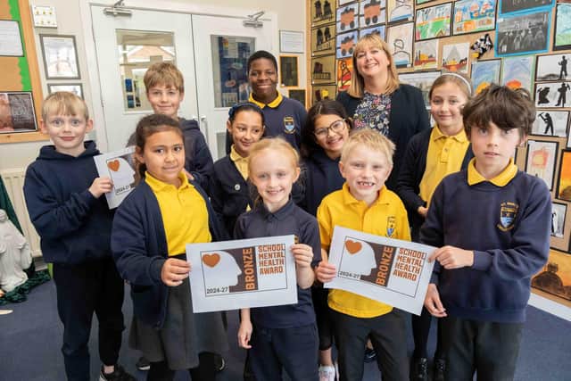 St Mary’s Catholic Primary School has been awarded a Bronze School Mental Health Award.