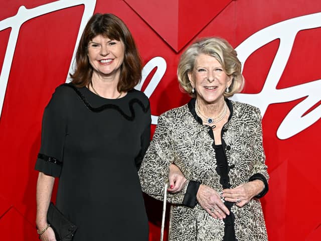 Helen Barbour and Dame Margaret Barbour at The Fashion Awards 2024. Picture: Getty