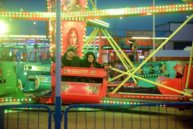 Fairground rides are open to guests of all ages.