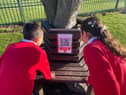 St Joseph's Catholic Primary School pupils with their new virtual story-telling idea