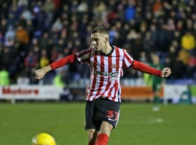 Chris Rigg makes his debut for Sunderland