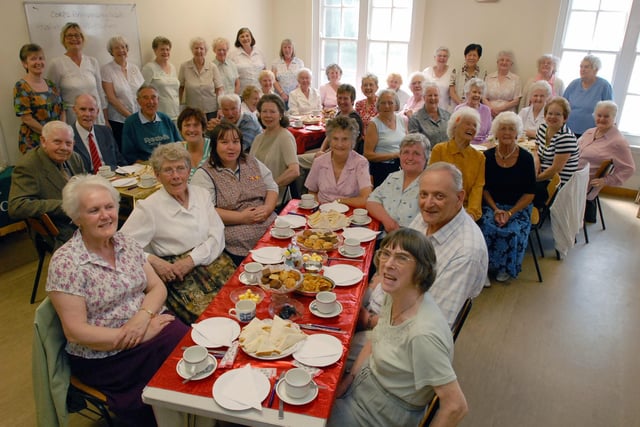 Were you at the WRVS tea party in 2008? Members were celebrating 70 years of service in this photo from 15 years ago.
