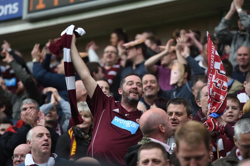 Despite relegation there was an air of superiority that season when it came to derbies with Hearts winning four of five meetings. There were three league wins and a League Cup victory.