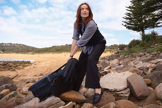Anna Samson stars as DI Mackenzie Clarke in the new entry to the Paraverse - Return To Paradise (Picture: Red Planet/BBC Studios/John Platt)