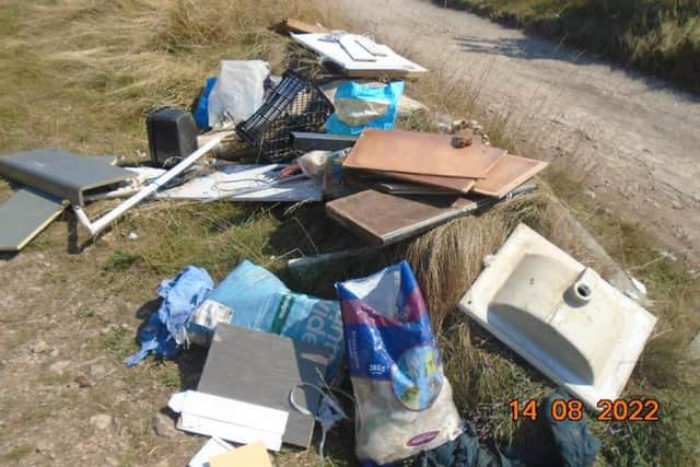 Flytippers have been fined as part of a Council clampdown on waste disposal.