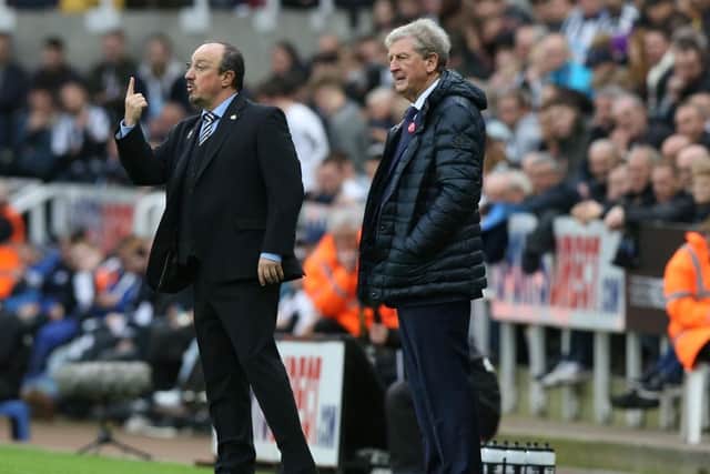 Both Rafa Benitez and Roy Hodgson have been linked with replacing Patrick Vieira at Crystal Palace  (Photo by Nigel Roddis/Getty Images)