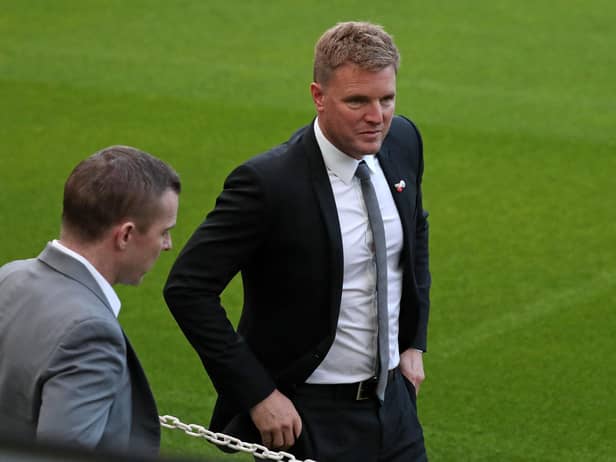 Eddie Howe will take charge of his first match as Newcastle United boss this weekend. (Photo by SCOTT HEPPELL/AFP via Getty Images)