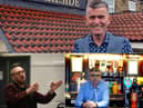 Lakeside Inn manager, Carl Mowatt (above); Ziggy's Bar owner, Stephen Sullivan (below, left); Lee Hughes, of the Red Hackle pub in Jarrow (below, right)