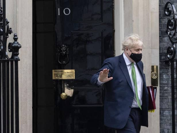 Prime Minister Boris Johnson pictured ahead of PMQs on Wednesday, January 19. Picture:  Dan Kitwood/Getty Images.