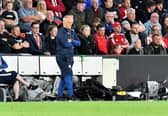 Alex Neil watches on at Bramall Lane