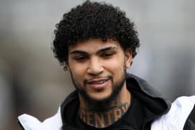 NEWCASTLE UPON TYNE, ENGLAND - DECEMBER 28: Deandre Yedlin of Newcastle United arrives at the stadium prior to the Premier League match between Newcastle United and Everton FC at St. James Park on December 28, 2019 in Newcastle upon Tyne, United Kingdom. (Photo by Ian MacNicol/Getty Images)