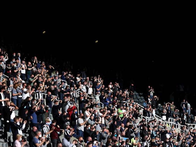 St James's Park, the home of Newcastle United. (Photo by Alex Pantling/Getty Images)