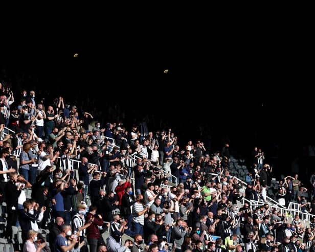 St James's Park, the home of Newcastle United. (Photo by Alex Pantling/Getty Images)