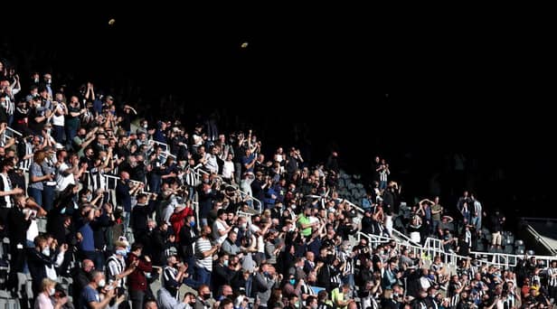 St James's Park, the home of Newcastle United. (Photo by Alex Pantling/Getty Images)