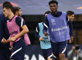 Monaco and France midfielder Aurelien Tchouameni is among the latest names to be linked with Newcastle United. (Photo by FRANCK FIFE/AFP via Getty Images)