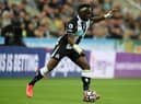 Allan Saint-Maximin has been included in Alan Shearer's Premier League Team of the Week. (Photo by Ian MacNicol/Getty Images).