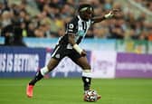 Allan Saint-Maximin has been included in Alan Shearer's Premier League Team of the Week. (Photo by Ian MacNicol/Getty Images).