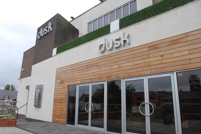 The former Dusk nightspot.