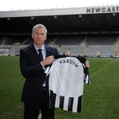 Newcastle United's new manager Alan Pardew poses for photographers at St James' Park, Newcastle upon Tyne, north-east England on December 9, 2010.  (Photo: ANDREW YATES/AFP via Getty Images)