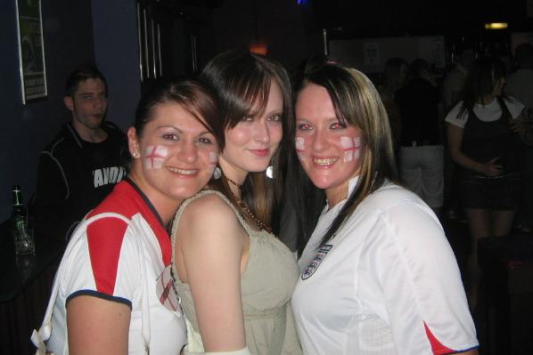 Supporting England at Coast. Remember this? Photo: Wayne Groves.