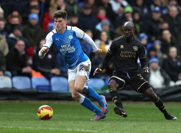 Peterborough United defender Ronnie Edwards (Photo by Mark Thompson/Getty Images)