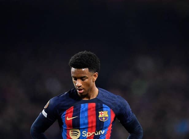 Barcelona defender Alejandro Balde (Photo by PAU BARRENA/AFP via Getty Images)