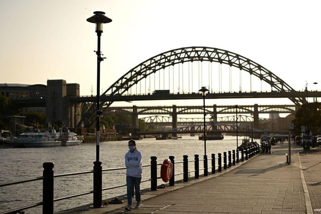 Newcastle upon Tyne has seen 3% of people test positive for Covid 19. This is the equivalent of one in 35 people.