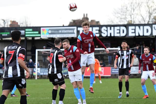 South Shields striker Alex Kempster